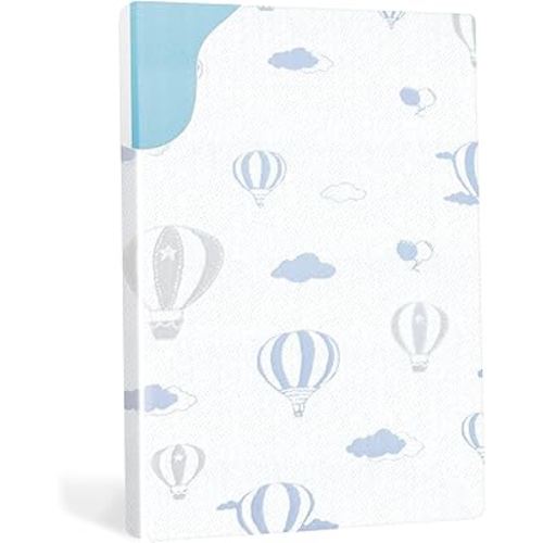 Pack and Play Mattress Pad, 38"x26" Dual-Sided Memory Foam Pack N Play Mattresses for Baby Toddler, Soft Breathable Baby Crib Mattress for Pack N Play Playpen with Machine Washable Cover