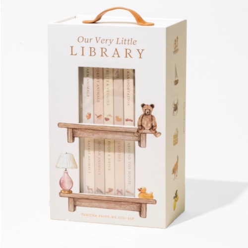 Our Very Little Library Board Book Set: A Foundational Language Vocabulary Board Book Set for Babies (Tabitha Paige Children's Book Series)