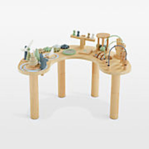 Wonder & Wise by Asweets Wooden Adjustable Toddler Activity Table + Reviews | Crate & Kids
