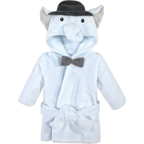 Hudson Baby Unisex Baby Plush Animal Face Bathrobe