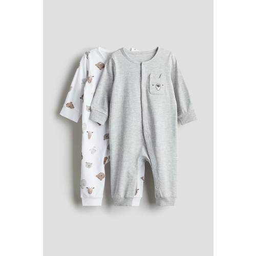 2-pack Patterned Cotton Pajamas
