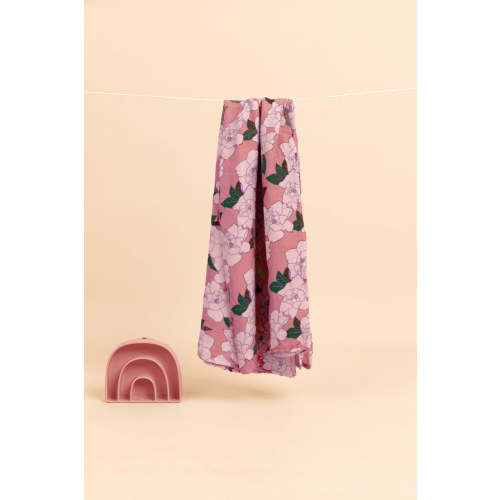 Baby Swaddle - Rouge Gardenia