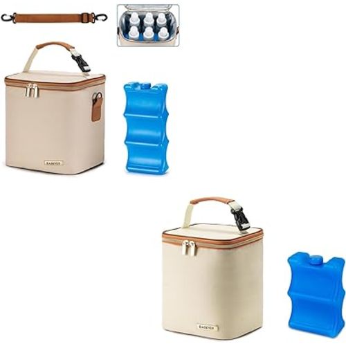 Breastmilk Cooler Bag with Ice Pack