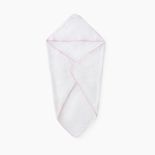 Baby Hooded Towel - Pink Gingham