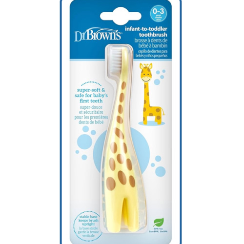 Dr. Brown's Infant-to-Toddler Toothbrush, Giraffe