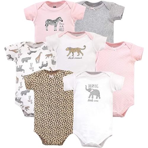 Hudson Baby Baby Cotton Bodysuits