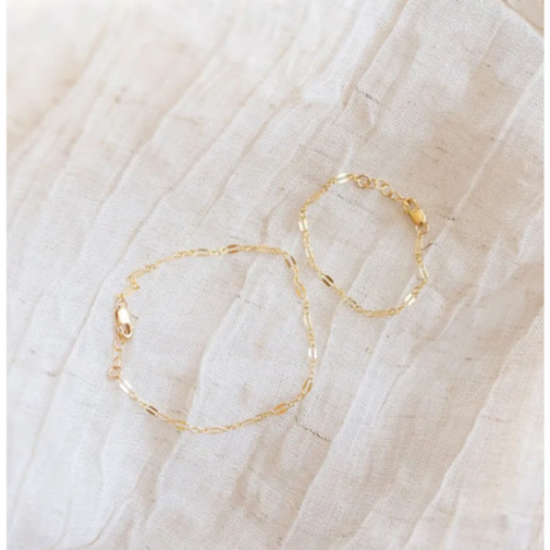 Mommy & Me Stella Bracelet - 14K Gold Filled | Reverie Threads