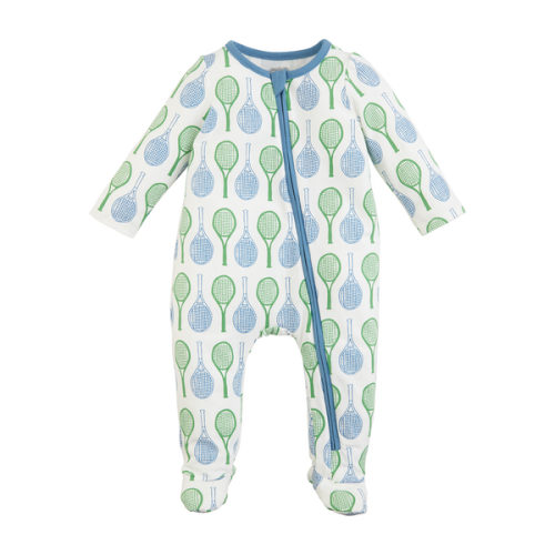 Tennis Print Baby Sleeper