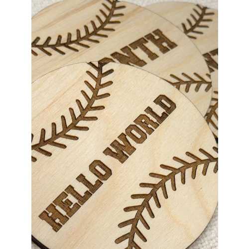 Baseball Baby Milestone | Milestones Sign Baby&#39;s First Year | Baseball baby shower gift | Baseball nursery theme | New baby gift milestones