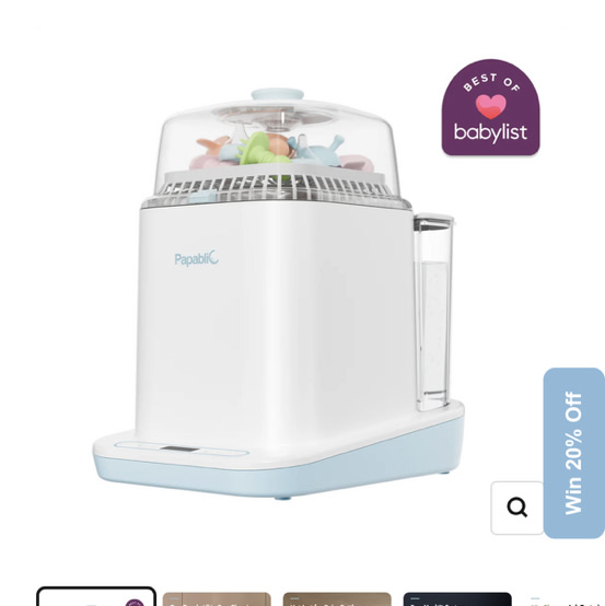 Baby Bottle Washer Sterilizer and Dryer All in One Bottle Cleaner