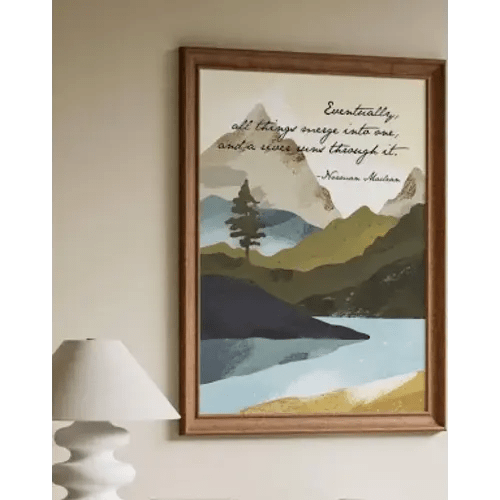 a river runs through it nursery decor - Google Search