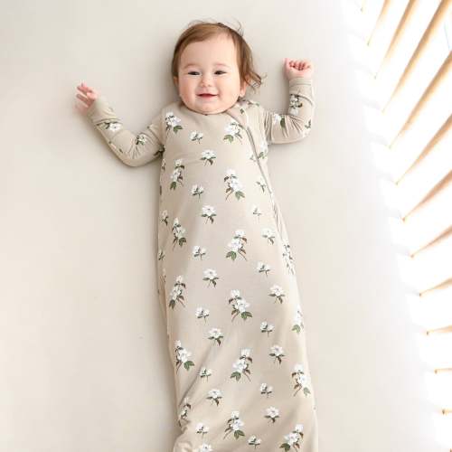Sleep Bag in Small Khaki Magnolia 1.0