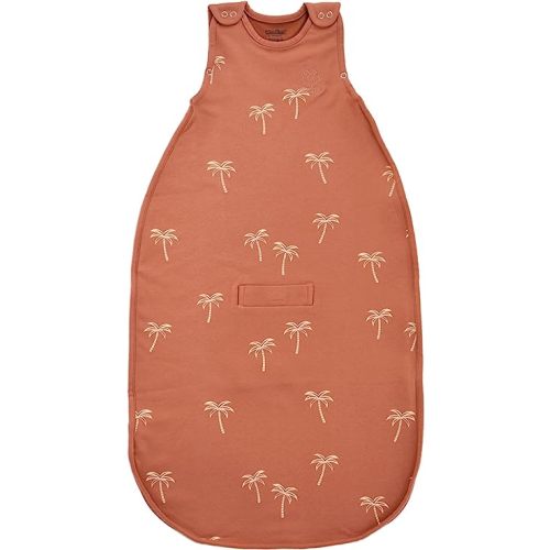 Woolino Ultimate Baby Sleep Sack - 4 Season - Merino Wool and Organic Cotton - Two-Way Zipper Adjustable Universal Size Sleep Sack for Baby (2-24 Months) - Palms