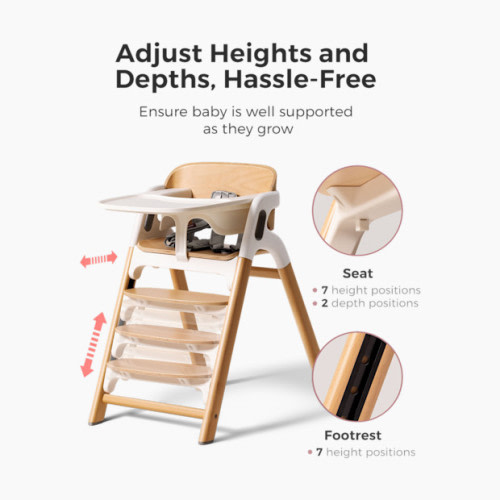 DinerPal High Chair - Wood