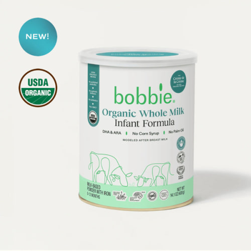 Organic Whole Milk Baby Formula
