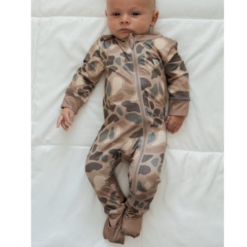 Baby Zip Up - Pintail Camo – BURLEBO