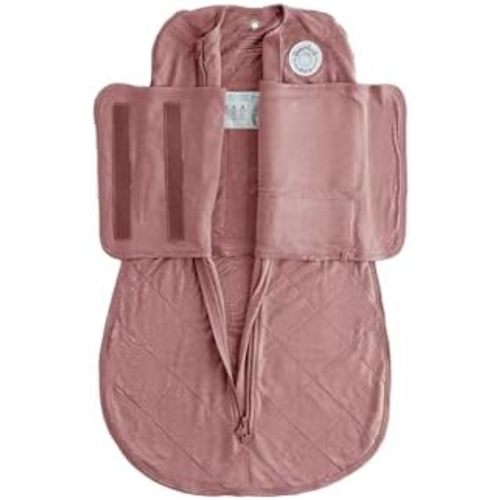 Dreamland Baby Viscose Swaddle Blanket (0-6 months). Ultra Soft Swaddle Blanket w/Built in Band. 1.0 TOG.