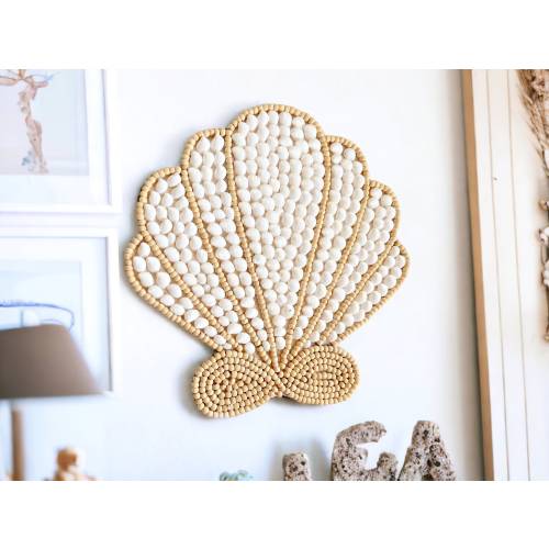 Sea Shell Nursery Wall Decor, Children’s Wall Decor, Ocean Theme Nursery, Beach Nursery Decor, Shell Wall Hanging