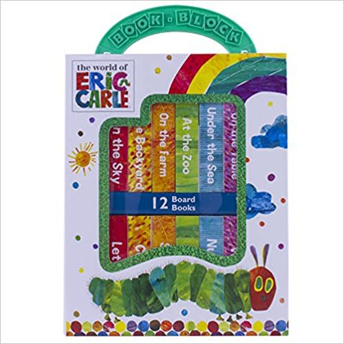 World of Eric Carle, My First Library Board Book Block 12-Book Set - PI Kids
