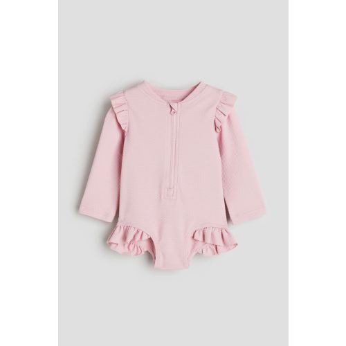 Long-sleeved Swimsuit, Pink - 18M/2T (1-2Y)