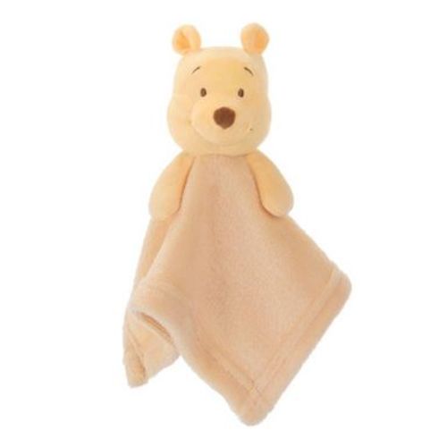 Winnie the Pooh Disney Sweet Hugs Security Blanket: Classic Pattern, 12 x 12 Inch
