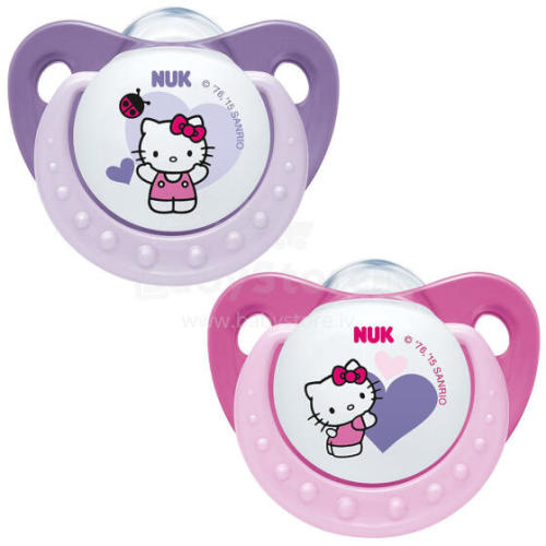 Nuk Hello Kitty Art.SL31 - Catalog / Care & Safety / Soothers / BabyStore.ee - Kids online store