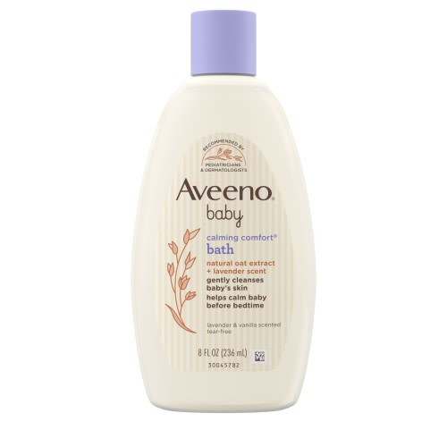 Aveeno Baby Calming Comfort Bath Body Wash, Lavender & Vanilla, 8 fl oz