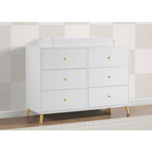 Essex 6 Drawer Dresser with Interlocking Drawers