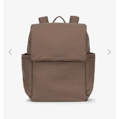 Diaper Backpack with Laptop Sleeve - HAZELNUT
