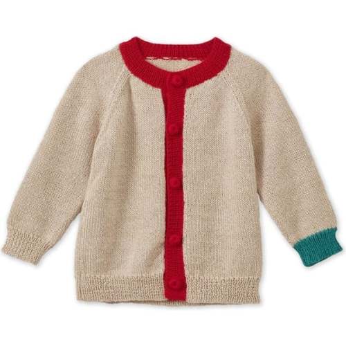 Baby Alpaca Cardigan, Multi Colour Block, Multicolor - Vild House of Little | Maisonette 6-12mo