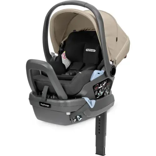 PEG Primo Viaggio Lounge Infant Car Seat + Load Leg Base - Vanilla Blend