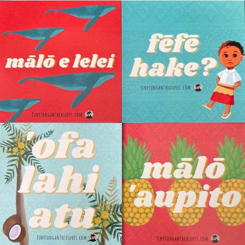 Tongan Magnets (Pack of 4)