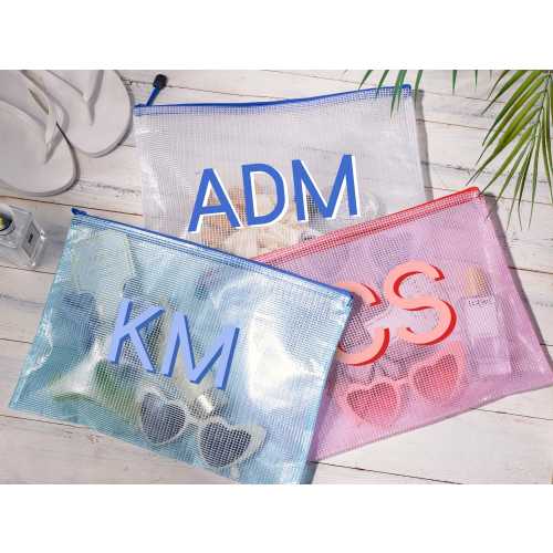 Personalized Monogrammed pool bag,Bridesmaid Pool Bag,Beach Bag Bridesmaid Gift,Bachelorette Storage Bag,Wet Dry Pool Pouch Organizer