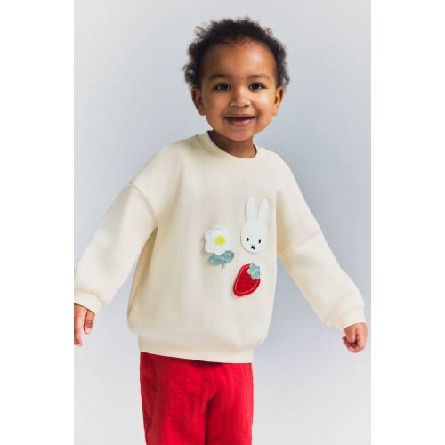 APPLIQUÉD SWEATSHIRT