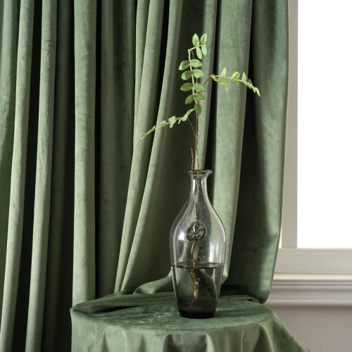 Mercer41 Velvet Curtains Room Darkening Curtains 2 Panel Set Super Soft luxury Grommet Curtains & Reviews | Wayfair