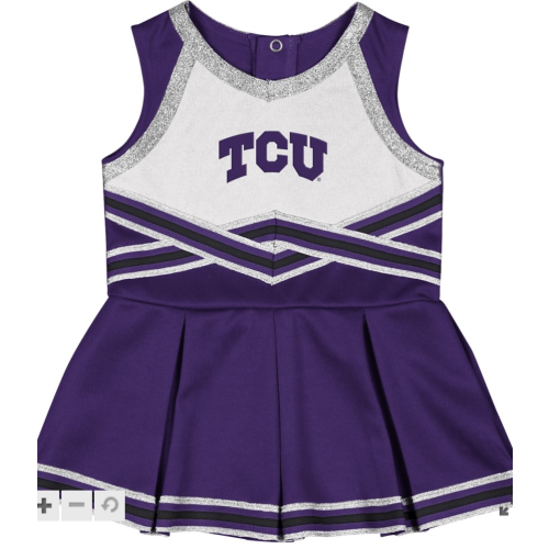 Texas Christian University Infant Cheer Set