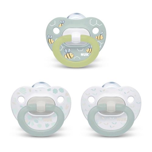 Nuk Classic Pacifier Value Pack 0-6m - 3ct