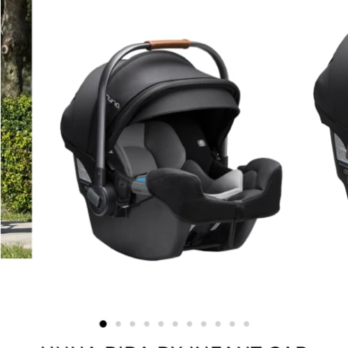 Nuna Pipa rx Infant Car Seat + Relx Base - Caviar