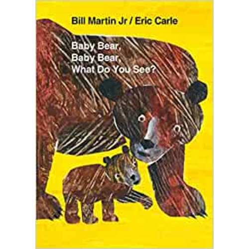 Baby Bear, Baby Bear, What Do You See? Board Book (Brown Bear and Friends): 9780805089905: Martin Jr., Bill, Carle, Eric: Books