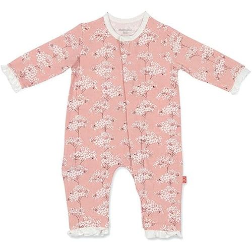 Magnetic Me Easy-Close Modal Coverall Jumpsuit Cherry Blossom 3-6 Months