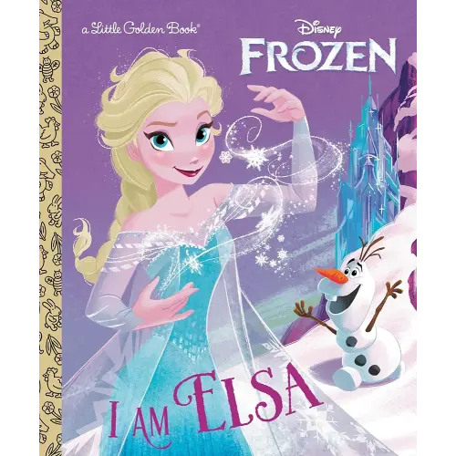 I Am Elsa (Disney Frozen) (Little Golden Book)