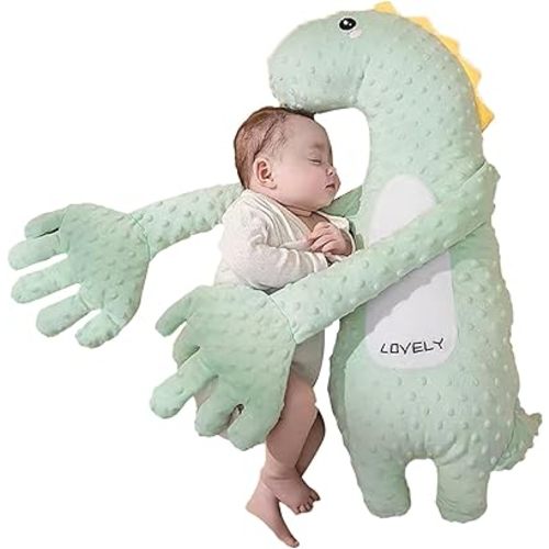 Baby Patter for Sleep, Baby Butt Patter for Sleep, Baby Startle Sleep Aid Companion, Baby Sleep Automatic Beater, Slapping Toddler Pillows Newborn Calming Pillow for Sleep-Slap model (Green 1)