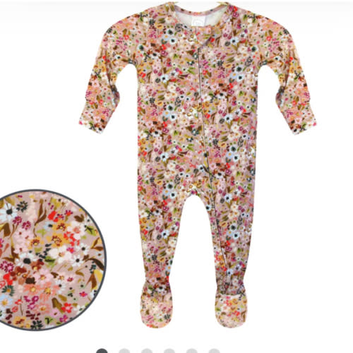 Penelope Zipper Footies