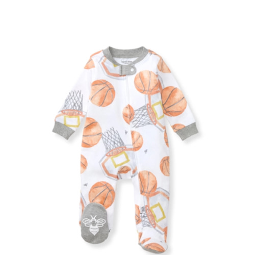 Basketball Organic Baby Sleep & Play
