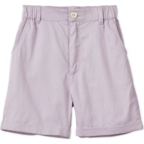 Organic Cotton Woven Bermuda Shorts, 0-6M