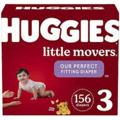 Huggies Little Movers Baby Diapers