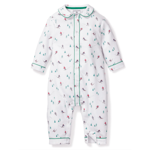 Baby's Flannel Cambridge Romper in Après Ski