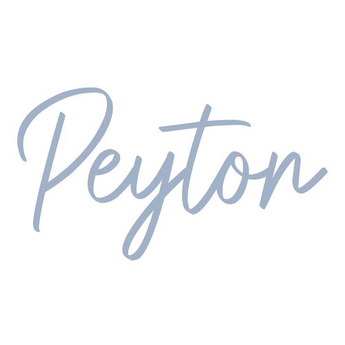 Personalized Peyton & Quinn Names | Pottery Barn Kids