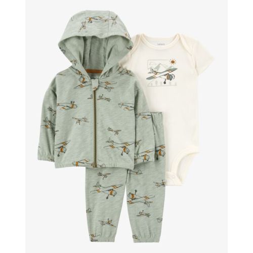Baby 3-Piece Airplane Little Jacket Set - Carter's | Carter's