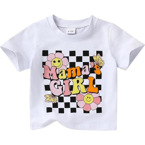 Happy Town Toddler Clothes Baby Boy Girl Smiley Face Shirt Short Sleeve T-Shirt Tee Summer Tops Outfits